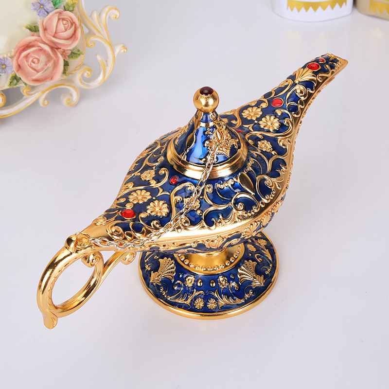 Large Size Aladdin Magic Lamp  - Home Decor Za 评论和价格