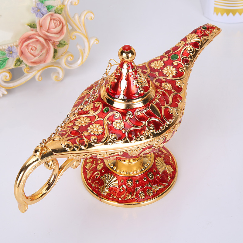 Large Size Aladdin Magic Lamp  - Home Decor Za 评论和价格