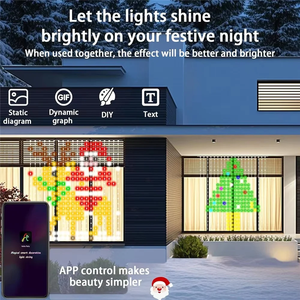 Smart LED Curtain Lights RGB A - Home Decor Free App 评论和价格