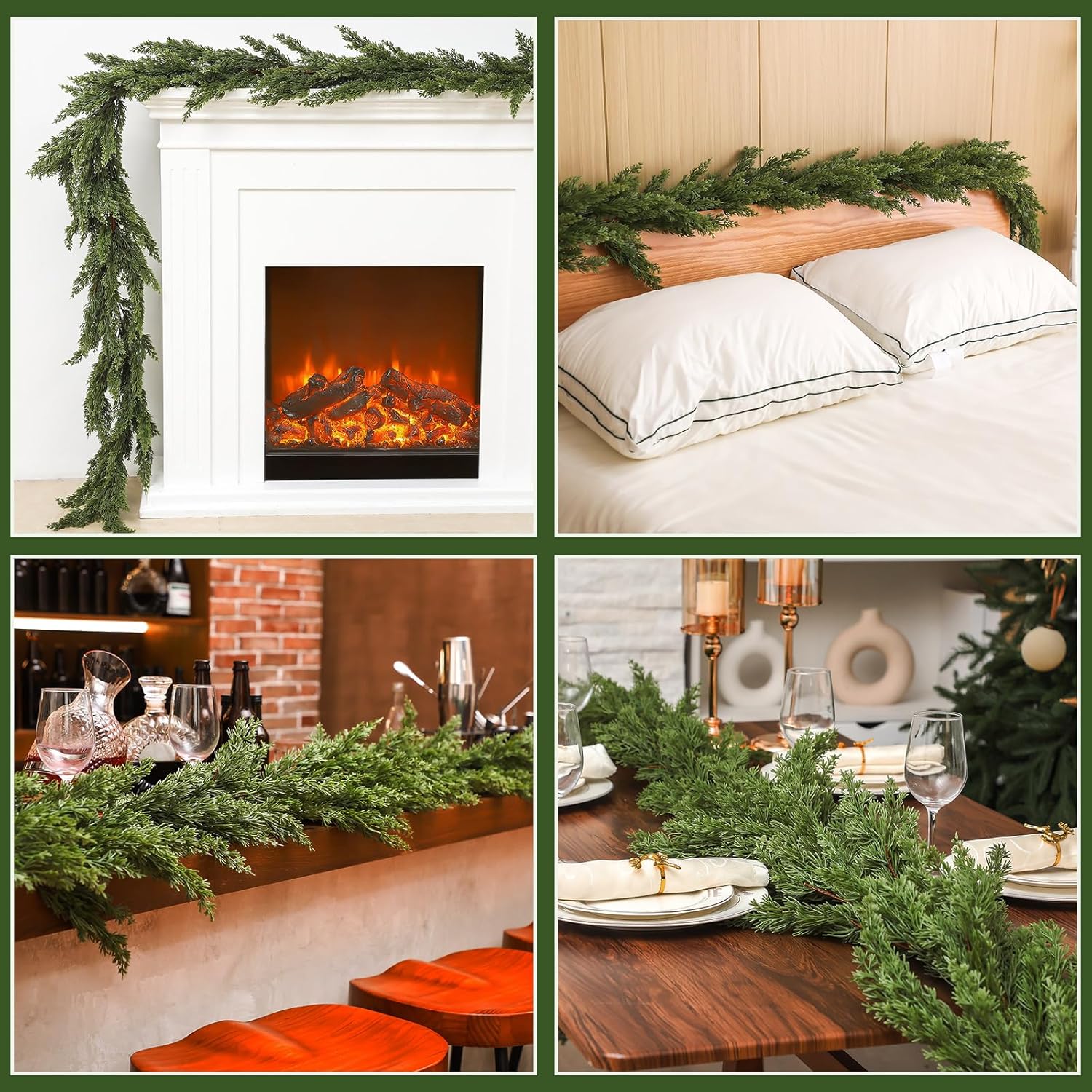 Artificial Plants Christmas Tr - Rattan Plant Basket 评论和价格