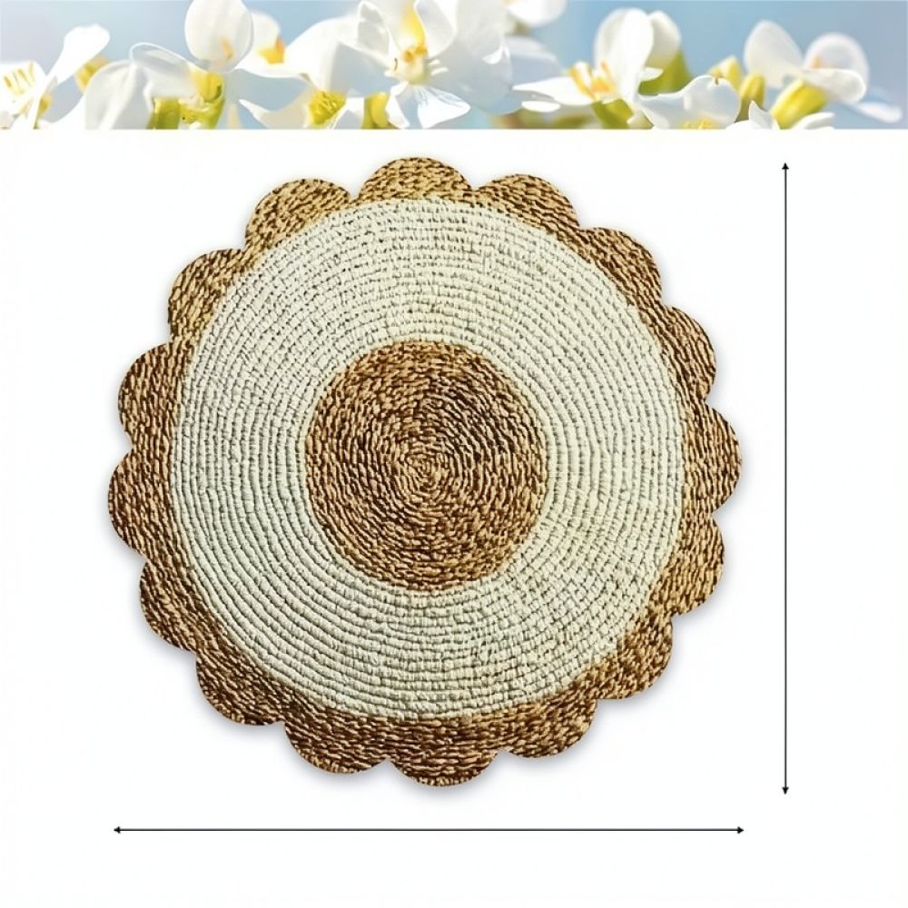 Printed Linen Placemat Lace Tr - Linen Table Runner 评论和价格