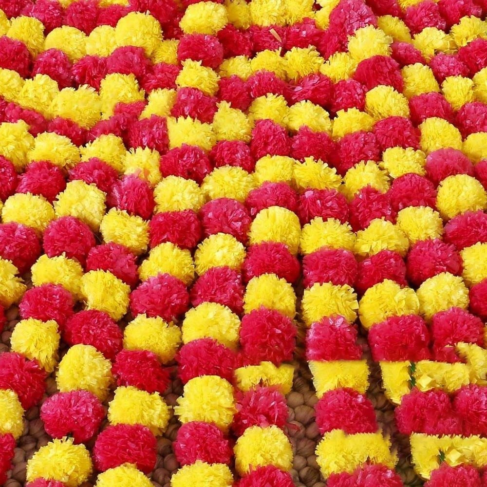 Long Strands Artificial Marigo - Home Decor Indonesia 评论和价格