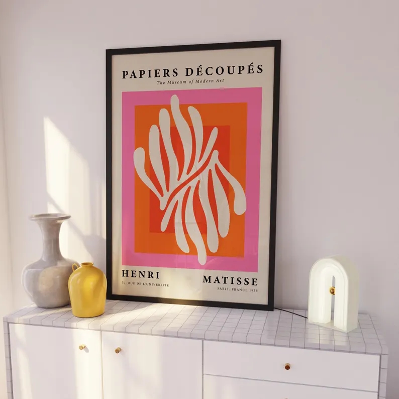 3pcsModern Orange  Bauhaus And - Home Decor Theme 评论和价格