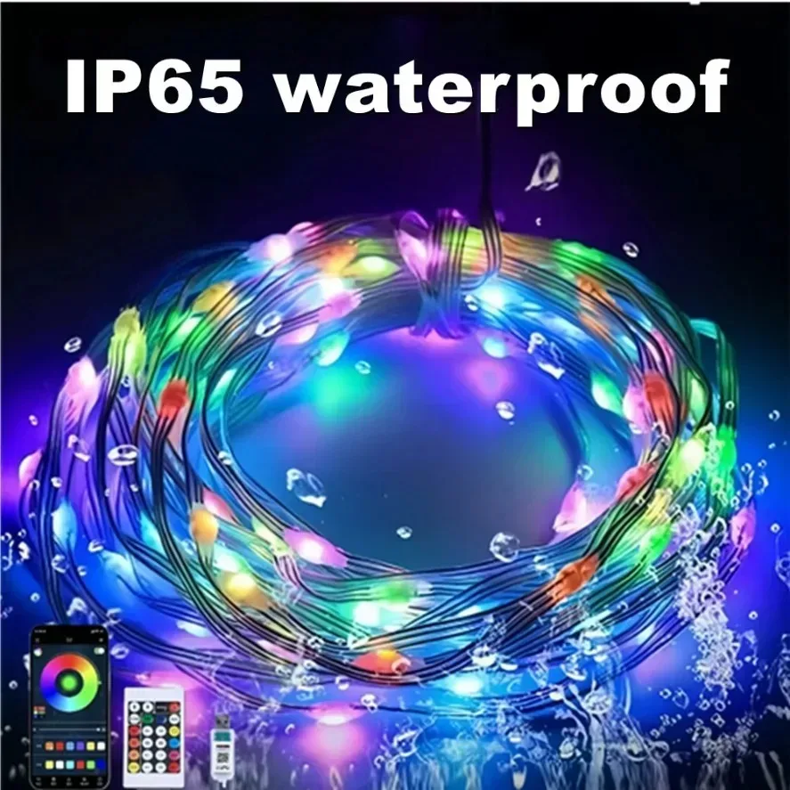5-20m WS2812B RGB LED Fairy St - Home Decor Free App 评论和价格