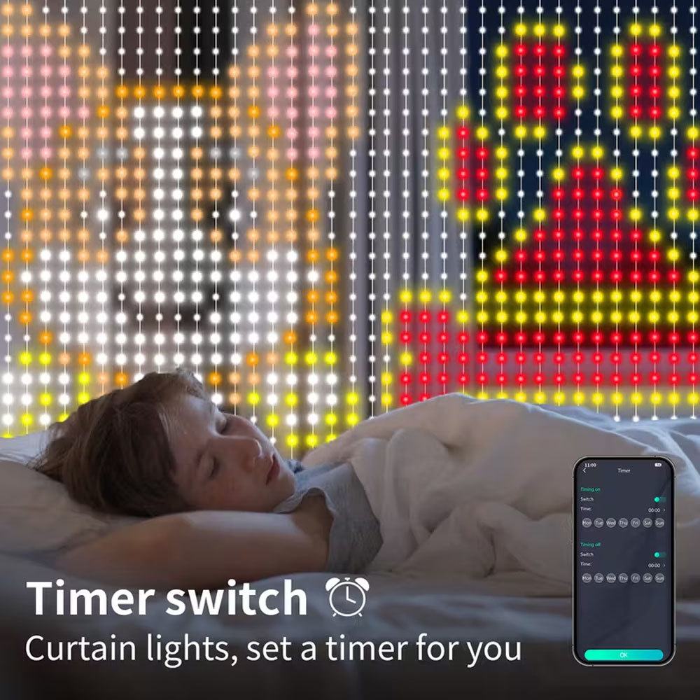 Smart LED Curtain Light APP Co - Home Decor Free App 评论和价格