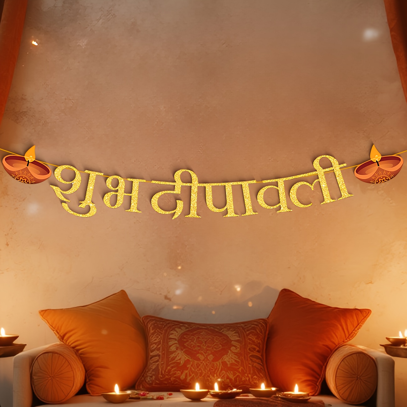 Diwali Party Decorations Happy - Home Decor Indonesia 评论和价格