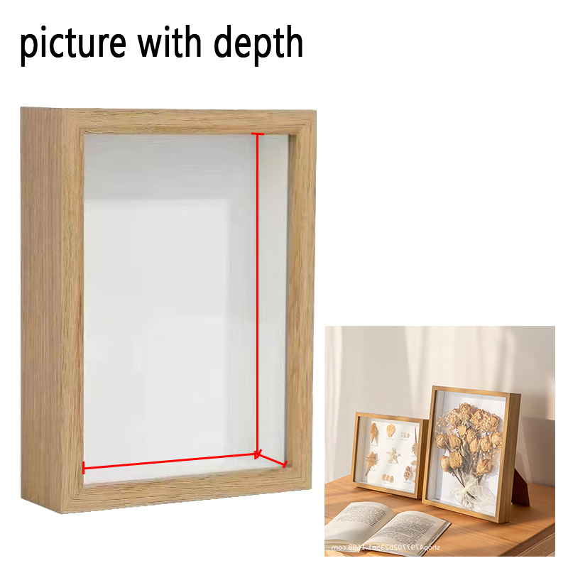 3D Wooden Picture Frames Depth - Bamboo Photo Frame 评论和价格