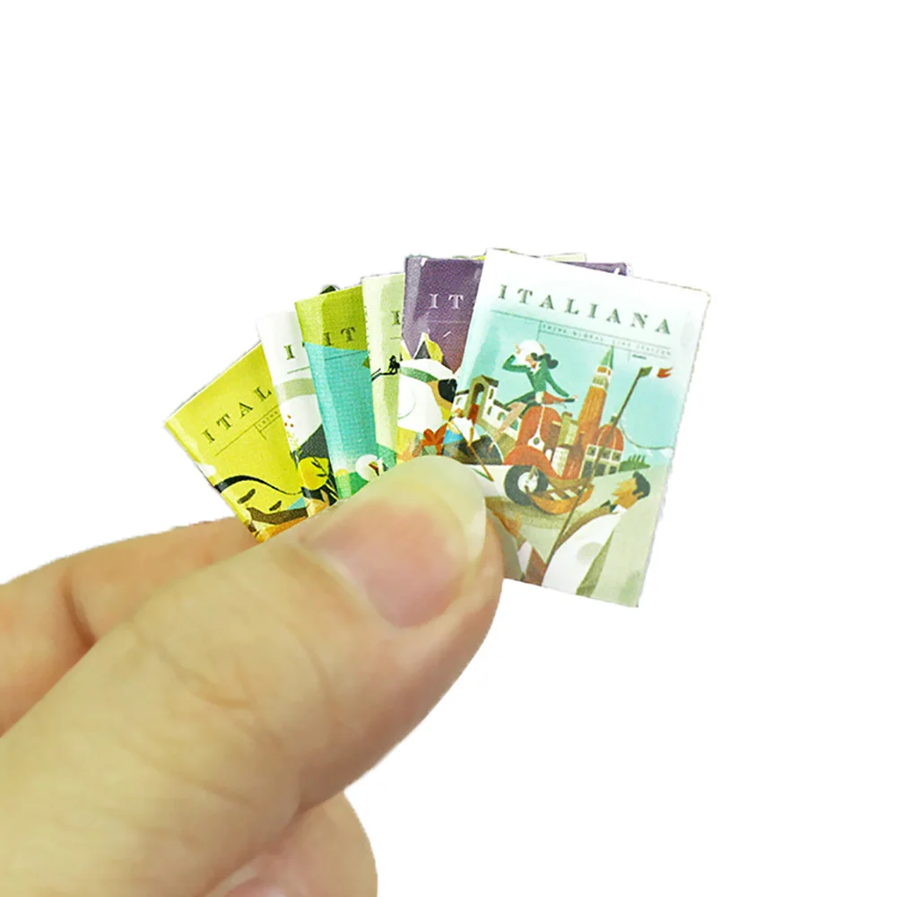 6Pcs 1/12 Dollhouse Miniature  - Home Decor Magazine 评论和价格